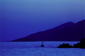 Ship at Sea - Photo courtesy of Vera Kratochvil